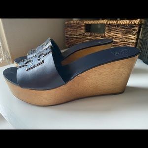 Tory Blue Mule